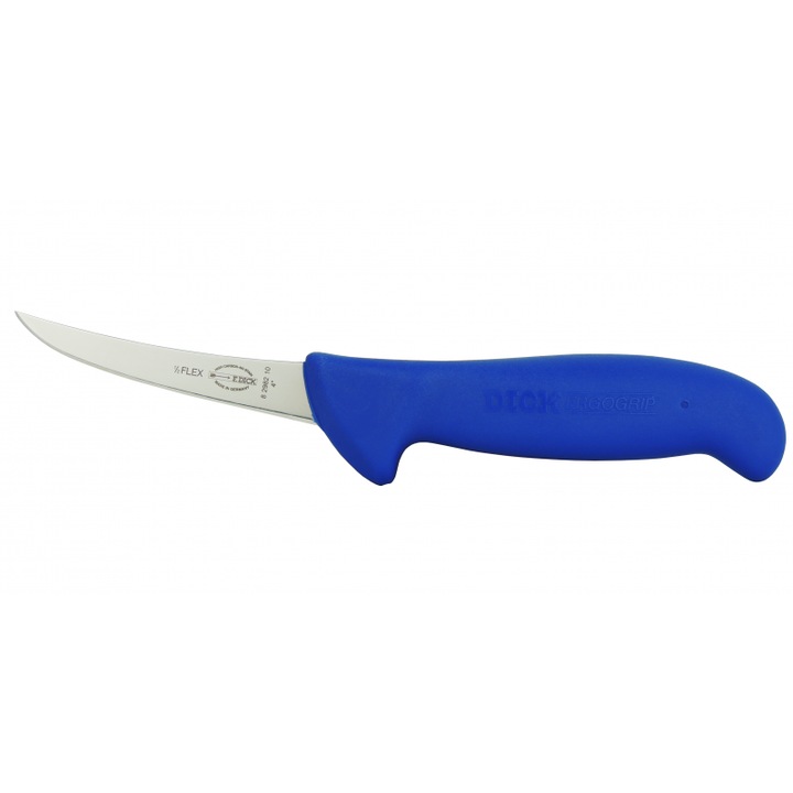 Cutit Dick Ergogrip, Semiflexibil, Maner anti-alunecare, 10cm, Albastru, 8298210