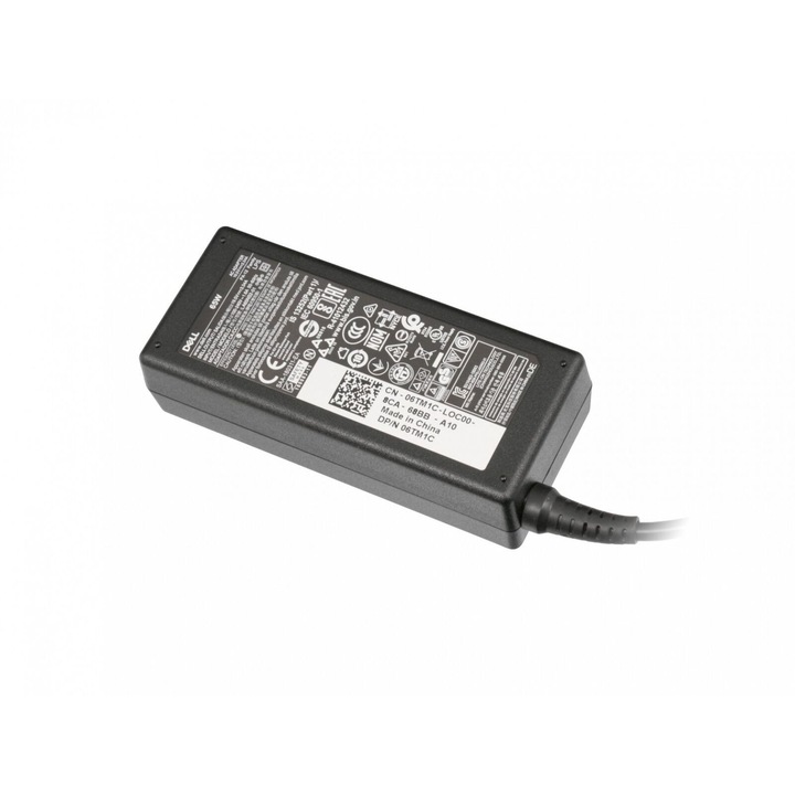Incarcator original pentru laptop Dell Latitude 11 3150 3190, Latitude 12 7280 7290, Latitude 13 3300 5310 7390, Latitude 14 5400 5410 5480 5490, Latitude 15 5500 5510 5580 5590, Latitude E5250 E5550 E7240 E7450, modell Dell 6TM1C PA-12, 65W