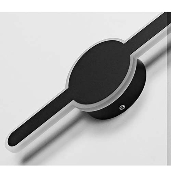 Лампа за огледало за баня LED, Стенна лампа, За всекидневна, спалня, антре, Розово-бял цвят LED, Студена светлина, За нощно четене, 9807/60 см