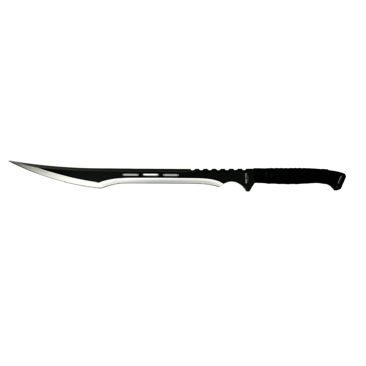 Sabie de vanatoare, Cold Steel Conqueror Black Fantasy, 69cm, maner infasurat in paracord, teaca material textil