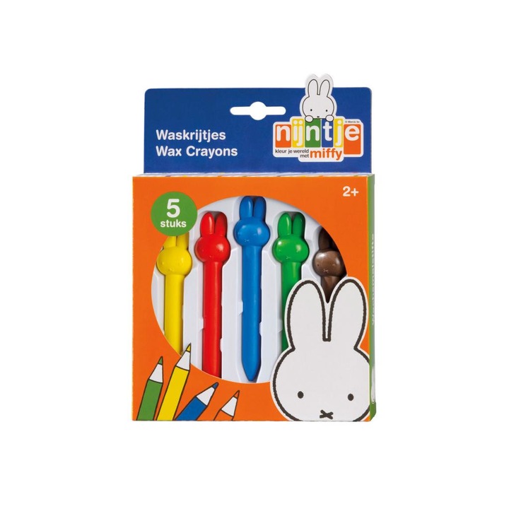 Bambolino 4170513 Miffy zsírkréta - 5 db