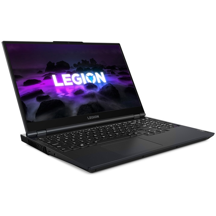 Lenovo Legion 5 15ACH6H 15,6" FullHD IPS 300nits Gamer laptop, AMD® Ryzen™ 5 5600H, 16GB, 512GB SSD + 256GB SSD, GeForce® RTX 3060 6GB GDDR6, FreeDOS, Magyar billentyűzet, Kék