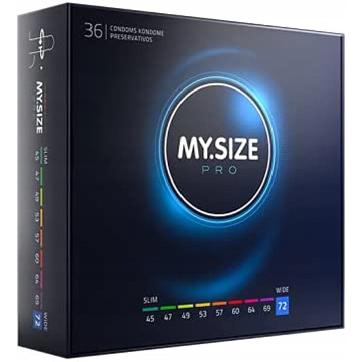 Prezervative MY SIZE PRO Latex 72 mm - 36 buc