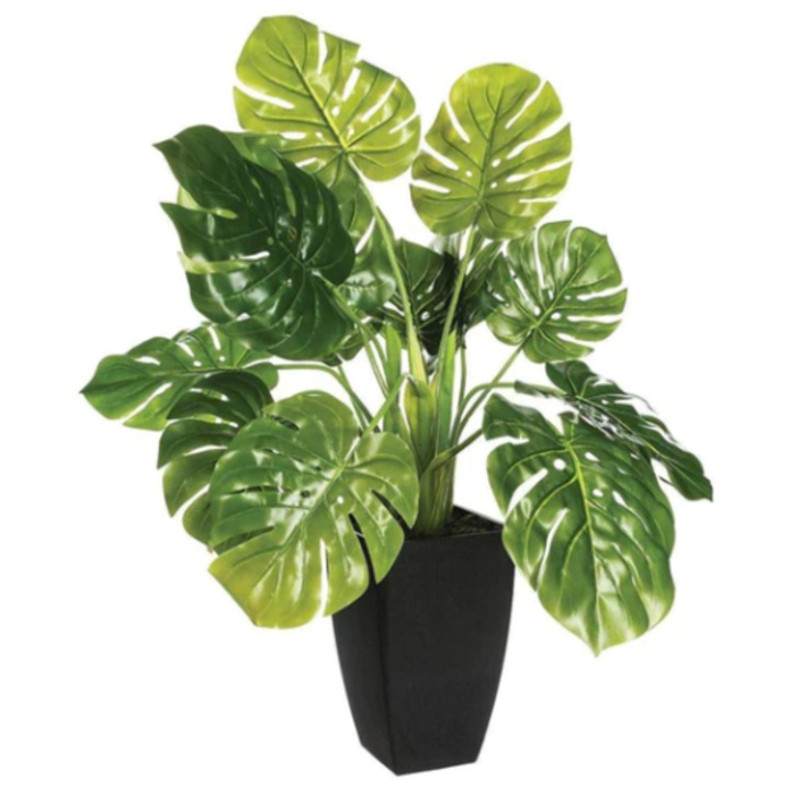 Planta artificiala Monstera, Verde, 70 cm