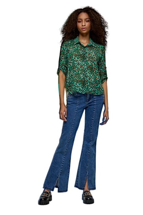 Blugi dama bumbac, Albastru inchis