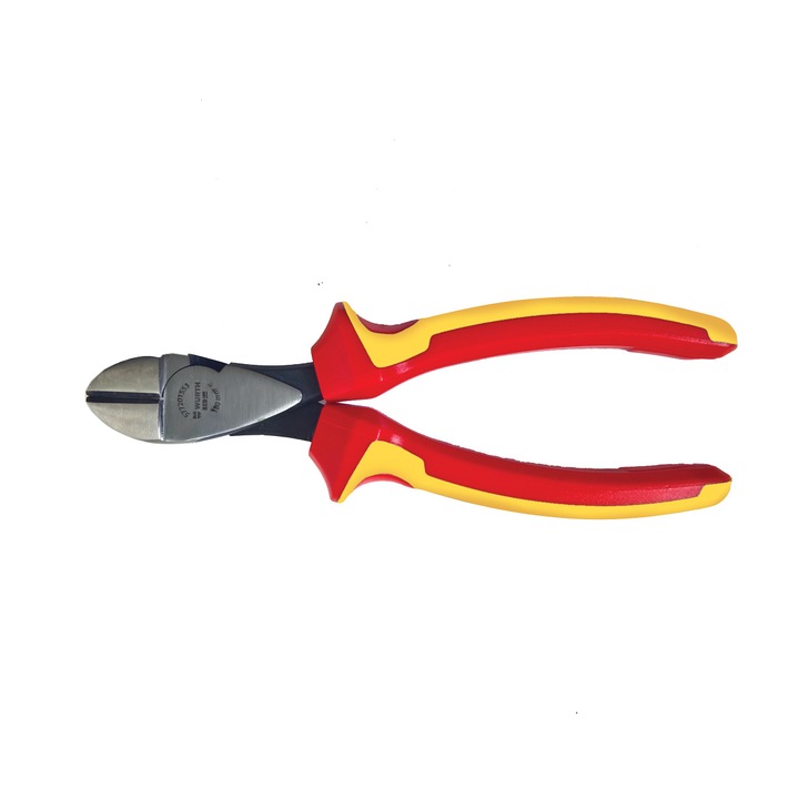 Cleste electric, Wurth, Otel, RedLine VDE, taietori, 140 mm, Rosu/Galben