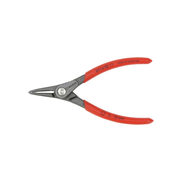 Cleste Seeger, Wurth, 180 mm, Interval 19 - 60 mm, Rosu/Gri