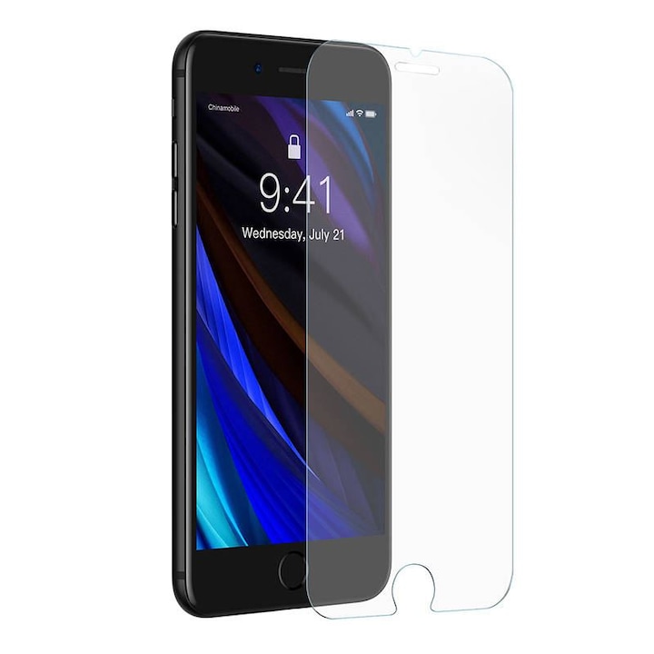 Baseus iPhone SE 2 / iPhone SE 3 edzett üvegfólia 0,3 mm (SGBL021502) (SGBL021502)