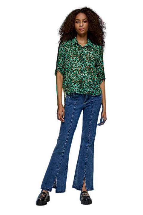 Blugi dama bumbac, Albastru inchis