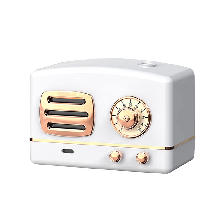 USB illóolaj diffúzor 200ml 30dB csendes 7 színű LED éjszakai fény hordozható autós utazási aroma diffúzor otthoni irodához fehér