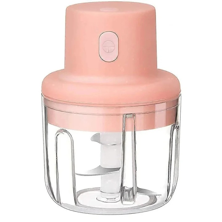 Andowl Elektromos ételaprító, hordozható, 100 ml, vízálló, USB töltés