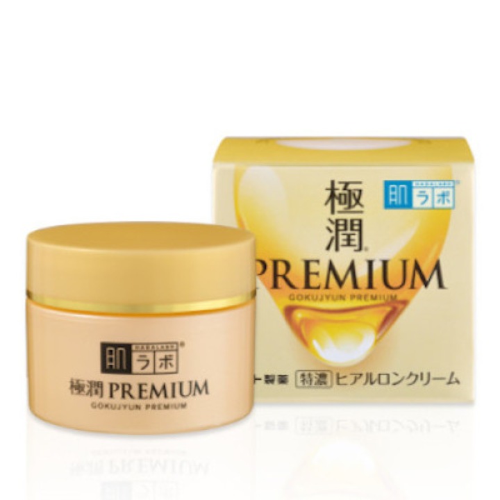 Хидратиращ крем за лице 50g, HADA LABO Gokujyun Premium Hyaluronic Acid