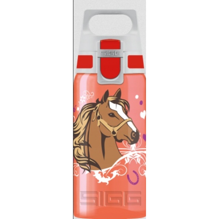 Sigg kulacs, Lóval, 0,5 l, Polipropilén, Többszínű