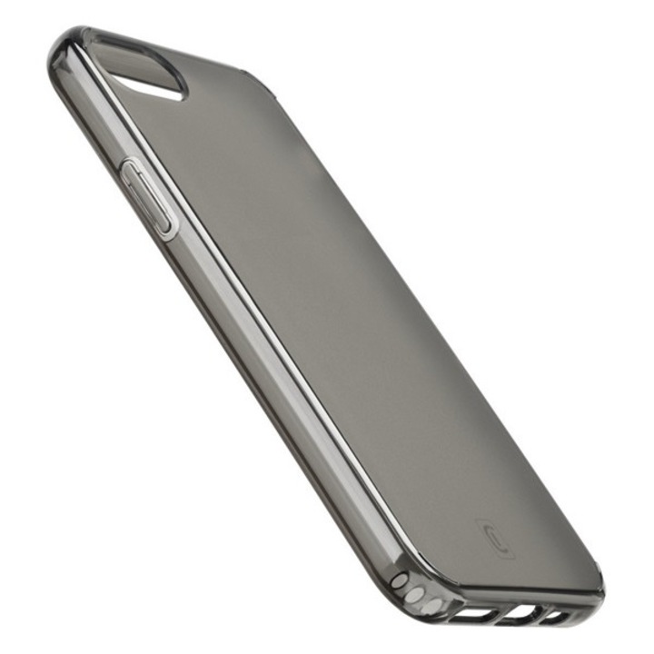 Apple iPhone 7 / 8 / Se (2020) / Se (2022) Cellularline Műanyag Telefonvédő (Szilikon Keret, Közepesen Ütésálló, Antibakteriális) Fekete