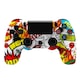 Gamepad Wireless, stil flacara, pentru Windows / PS4 / Android, Conexiune Bluetooth si WIFI, Dubla vibratie, Multicolor