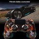 Безжичен геймпад, За Windows/PS4/Android, Bluetooth, WIFI връзка, Двойна вибрация, Акумулаторна батерия, Многоцветен