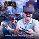 Безжичен геймпад, За Windows/PS4/Android, Bluetooth, WIFI връзка, Двойна вибрация, Акумулаторна батерия, Многоцветен
