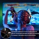 Безжичен геймпад, За Windows/PS4/Android, Bluetooth, WIFI връзка, Двойна вибрация, Акумулаторна батерия, Многоцветен