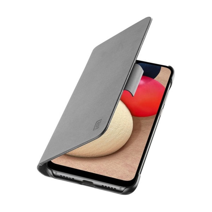 Xiaomi Redmi 9T / Poco M3 Cellularline Book Tok Álló, Bőr Hatású (Flip, Oldalra Nyíló, Bankkártya Tartó) Fekete