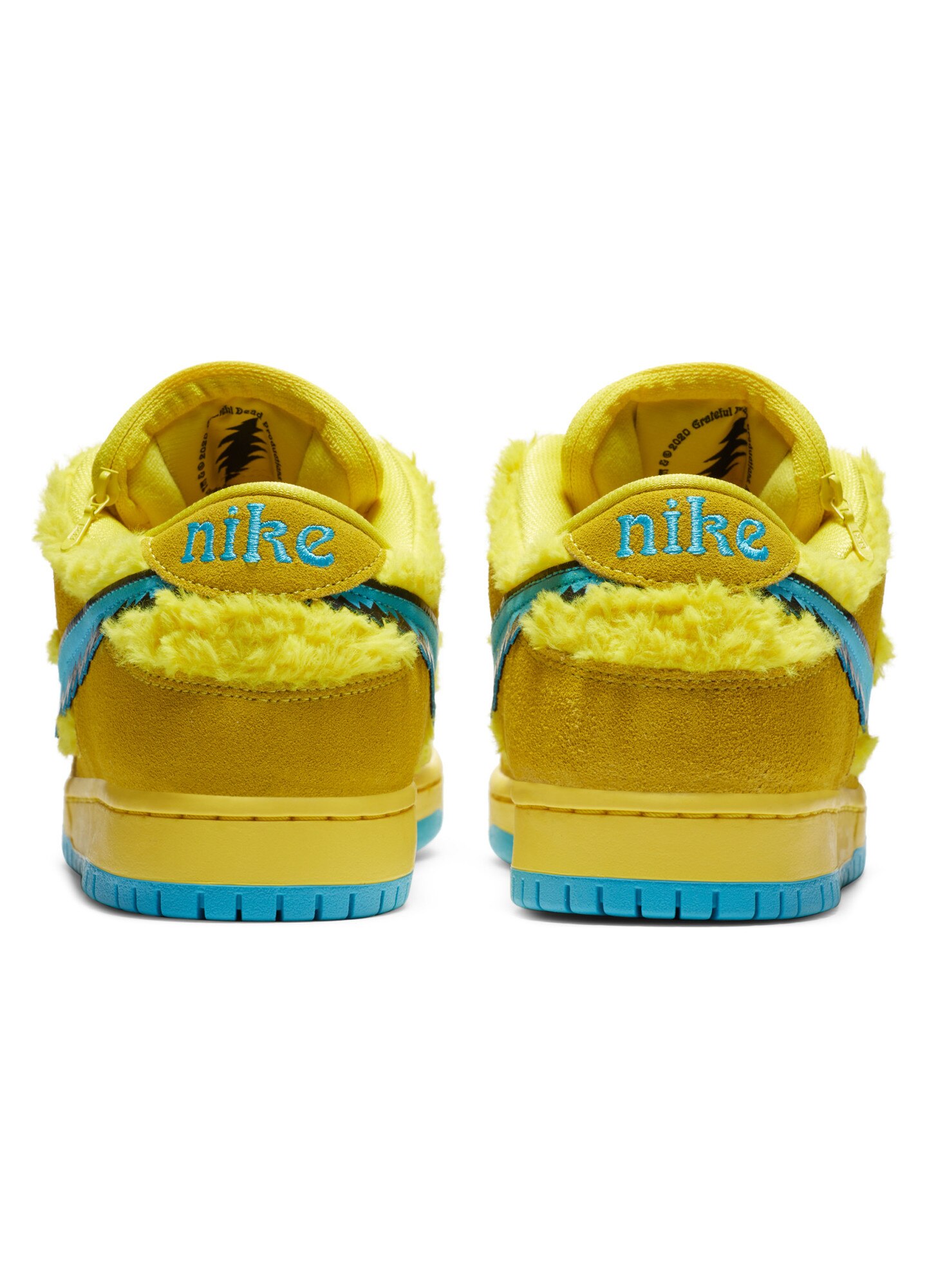 Pantofi sport Nike SB x Grateful Dead Dunk Low Pro QS Opti Yellow
