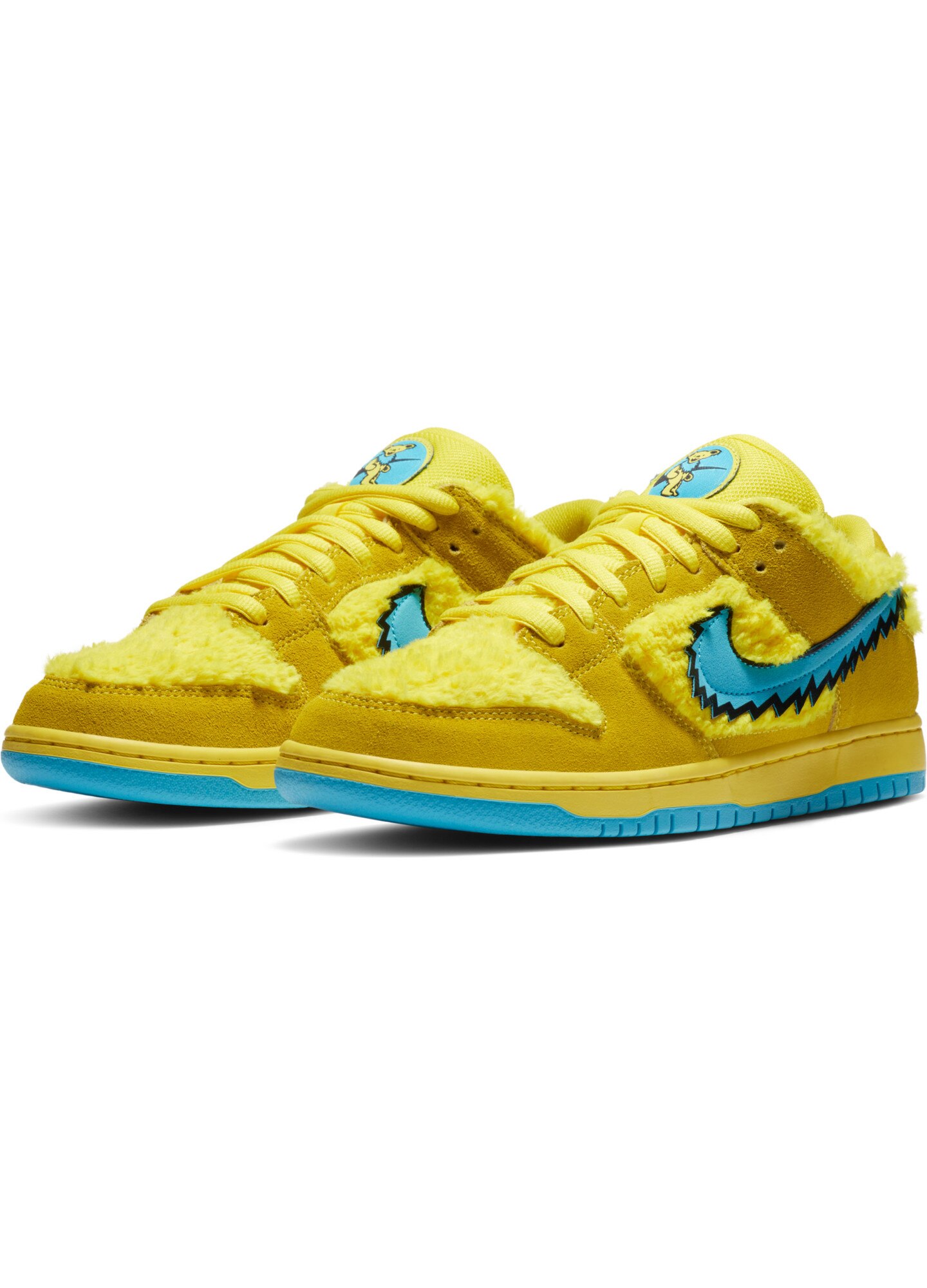 Pantofi sport Nike SB x Grateful Dead Dunk Low Pro QS Opti Yellow