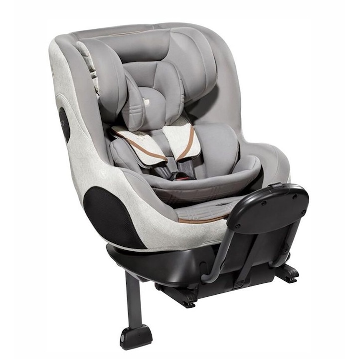 Столче за кола i-Size Joie i-Prodigi Signature, От раждане-125 см, Oyster, tested Plus