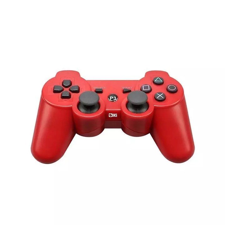 Controler Wireless SIKS PSIII, de Joc, Rosu