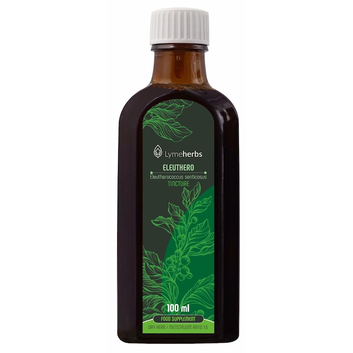 Tinctura Eleuthero 1:5, Lymeherbs, 100 ml