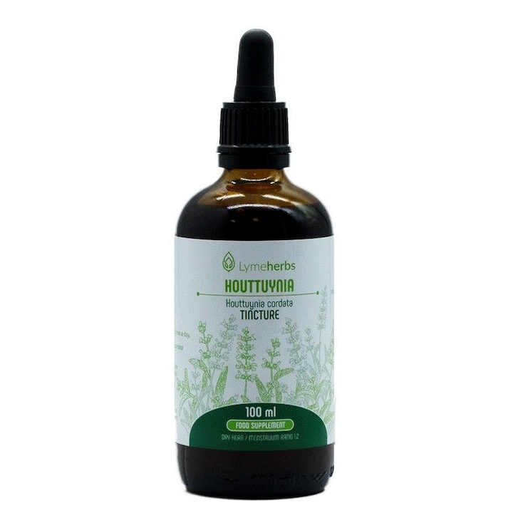 Tinctura de Houttuynia 1:2, Lymeherbs, 100 ml