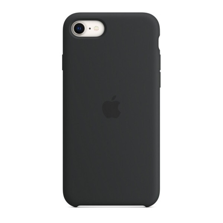Apple szilikon mobiltelefon tok, mxyh2zm/a utód, fekete, kompatibilis: Apple iPhone 8 4.7 / iPhone 7 4.7 / iPhone SE 2, 2020