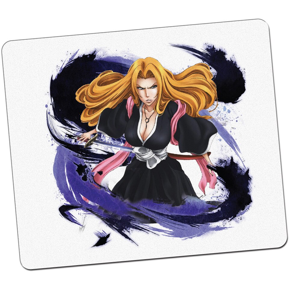 Mousepad Gaming Bleach Rangiku Matsumoto Divizie Anime Roscat Capitan Sabie, 21x19 cm eMAG.ro