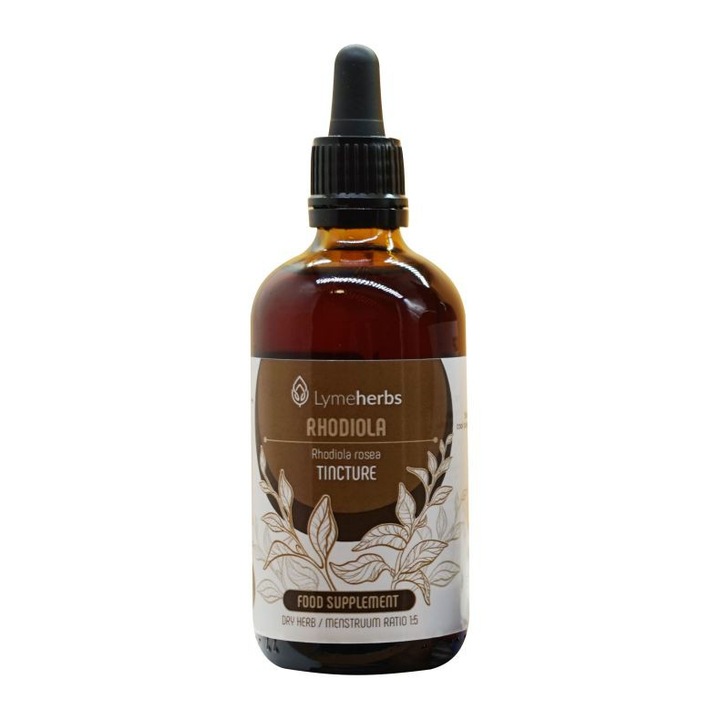 Tinctura de Rodiola 1:5, Lymeherbs, 100 ml