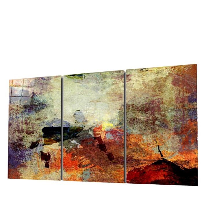 Print digital, Sticla, 110x70 cm, Multicolor