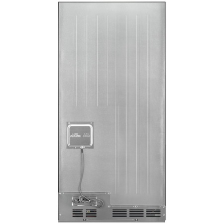 Side by side Electrolux ELT9VE52U0, 522 l, No frost, Clasa E, Afisaj LCD, Touch control, Iluminare LED, H 190 cm, Inox