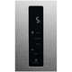 Двукрилен хладилник Side by side AEG RMB952E6VU, 522 л, No frost, House E, LCD дисплей, Сензорно управление, LED осветление, H 190 см, Неръждаема стомана