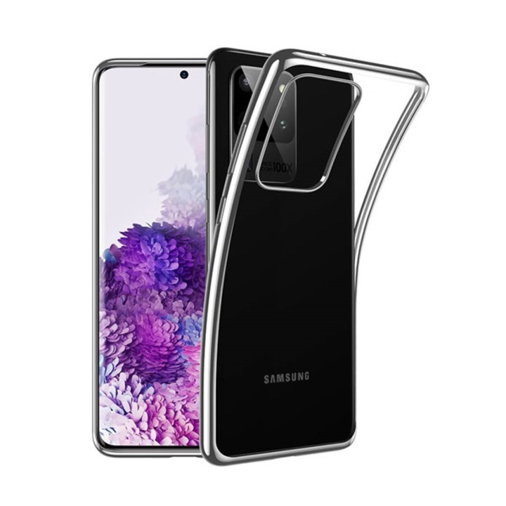Esr essential crown szilikon mobiltelefon tok, ütésállóság, ezüst, kompatibilis: Samsung Galaxy S20 Ultra 5G, SM-G988B, / Galaxy S20 Ultra, SM-G988F