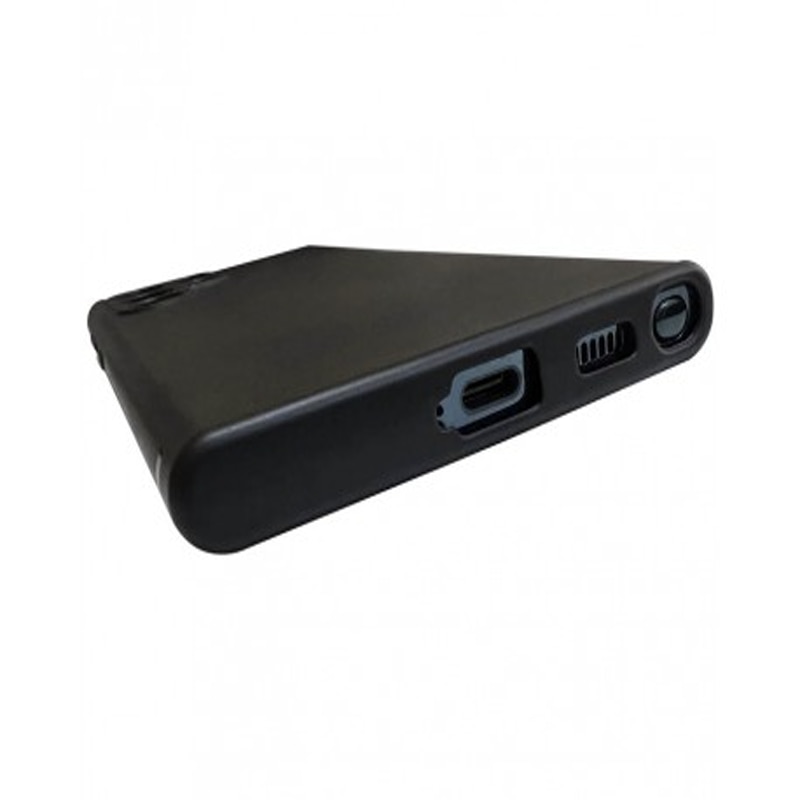 Husa din silicon pentru Samsung Galaxy S22 Ultra, Microfibra, Protectie Camera, Negru
