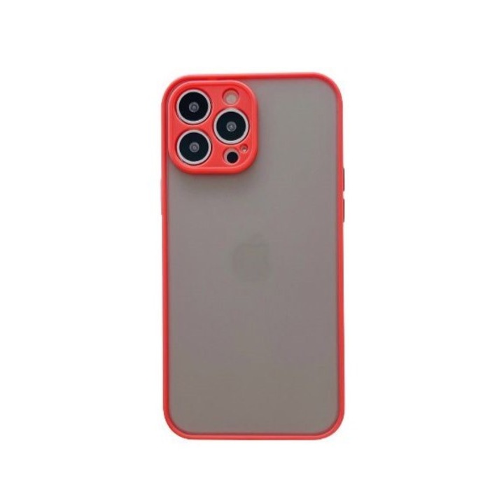Tok Apple iPhone 13 Pro-hoz, szilikon, Evolium, piros