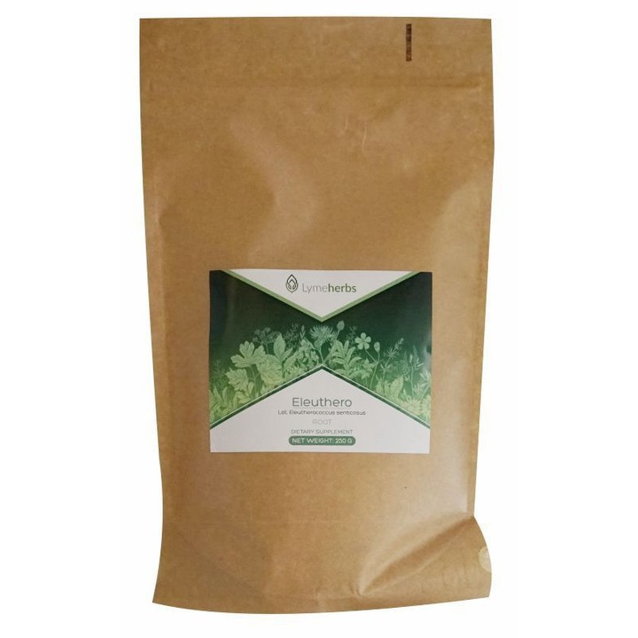 Pudra de ginseng siberian (Eleuthero), Lymeherbs, 250 g
