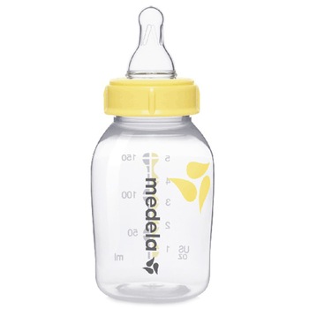 Biberon Medela cu Tetina silicon, 150 ml, S Biberon Medela cu Tetina silicon, 150 ml, S
