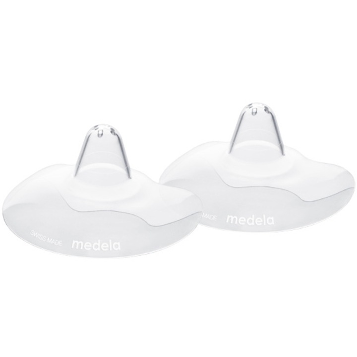 Комплект Medela Contact, 2 Протектора за зърна, M + Кутия