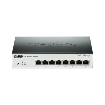Switch D-Link DGS-1210-08P, 6 x 10/100/1000, 2 Combo Switch D-Link DGS-1210-08P, 6 x 10/100/1000, 2 Combo
