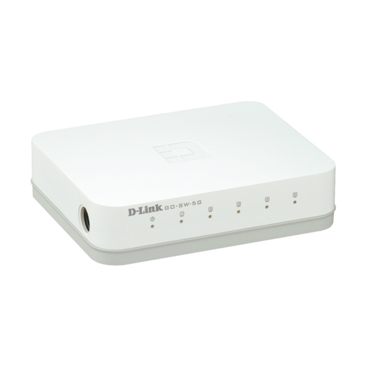 Switch D-Link GO-SW-5G, 5-Port 10/100/1000Mbps