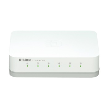 Switch D-Link GO-SW-5G, 5-Port 10/100/1000Mbps Switch D-Link GO-SW-5G, 5-Port 10/100/1000Mbps
