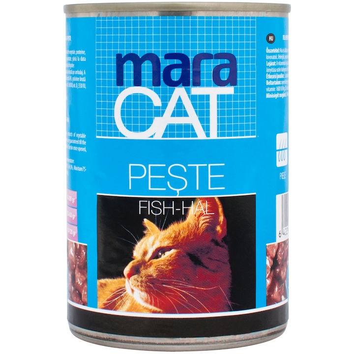 Храна за котки Maravet Maracat, Риба, 410 гр