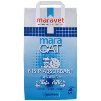 Nisip litiera pisici, Maravet Maracat, Absorbant Bentonita Lavanda, 5 Kg Nisip litiera pisici, Maravet Maracat, Absorbant Bentonita Lavanda, 5 Kg