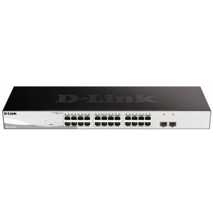 D-Link DGS-1210-10MP 10/100/1000Mbps 10 portos + 2 SFP POE Smart switch