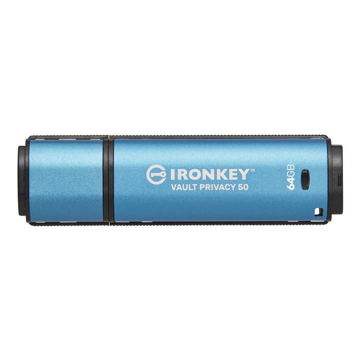 Stick Kingston IronKey, 64GB, USB 3.0, Securizat