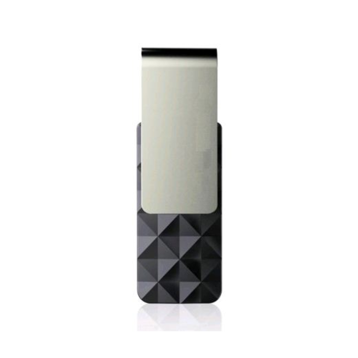 Silicon Power Blaze B30 USB flash meghajtó, 64 GB, USB 3.0, fekete