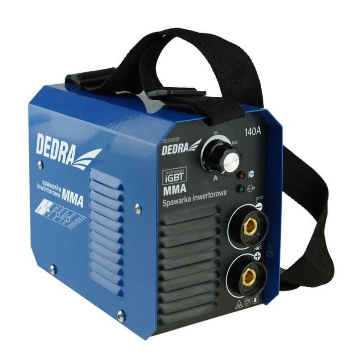 Инверторен заваръчен апарат 140А 4мм Dedra